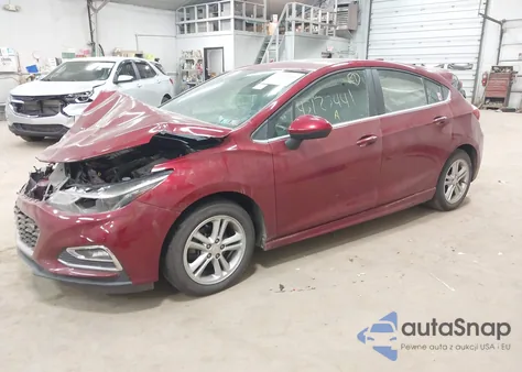 2017 Chevrolet Cruze Lt from USA, damaged, VIN 3G1BE6SM9HS550260
